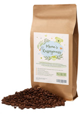 Mama's Coffee Pleasure®binky - Cremoso koffeinfri espressobønner - naturlig CO² koffeinfri - let tromleristet i Italien - ideel under og efter graviditet