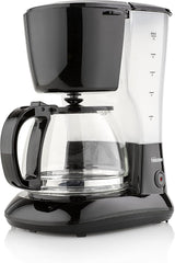 Tristar 1,25L kaffemaskine - til 10-12 kopper, også egnet til camping, CM-1245, sort