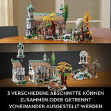 LEGO Icons Ringenes Herre: Rivendell - Voksensamling og udstillingssæt med 15 unikke minifigurer inklusive Gandalf, Legolas, Aragorn og Frodo, eksklusivt på Amazon - 10316 Byggesæt Besuche den LEGO-Store