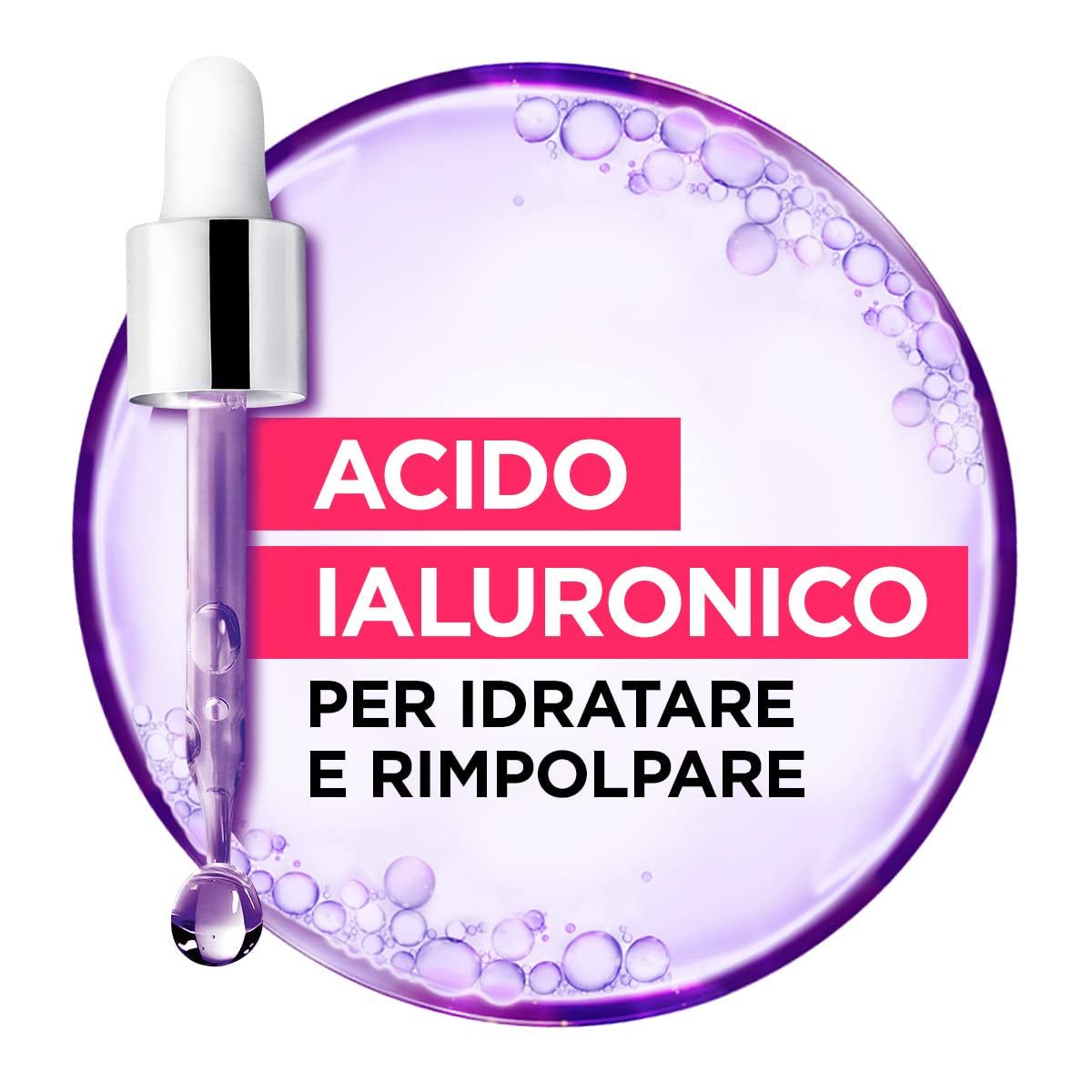 L'Or?al Paris Elvive Hydra Hyaluronic Maschera 72H Booster di Idratazione 300 ml Hårmaske Naty Shop