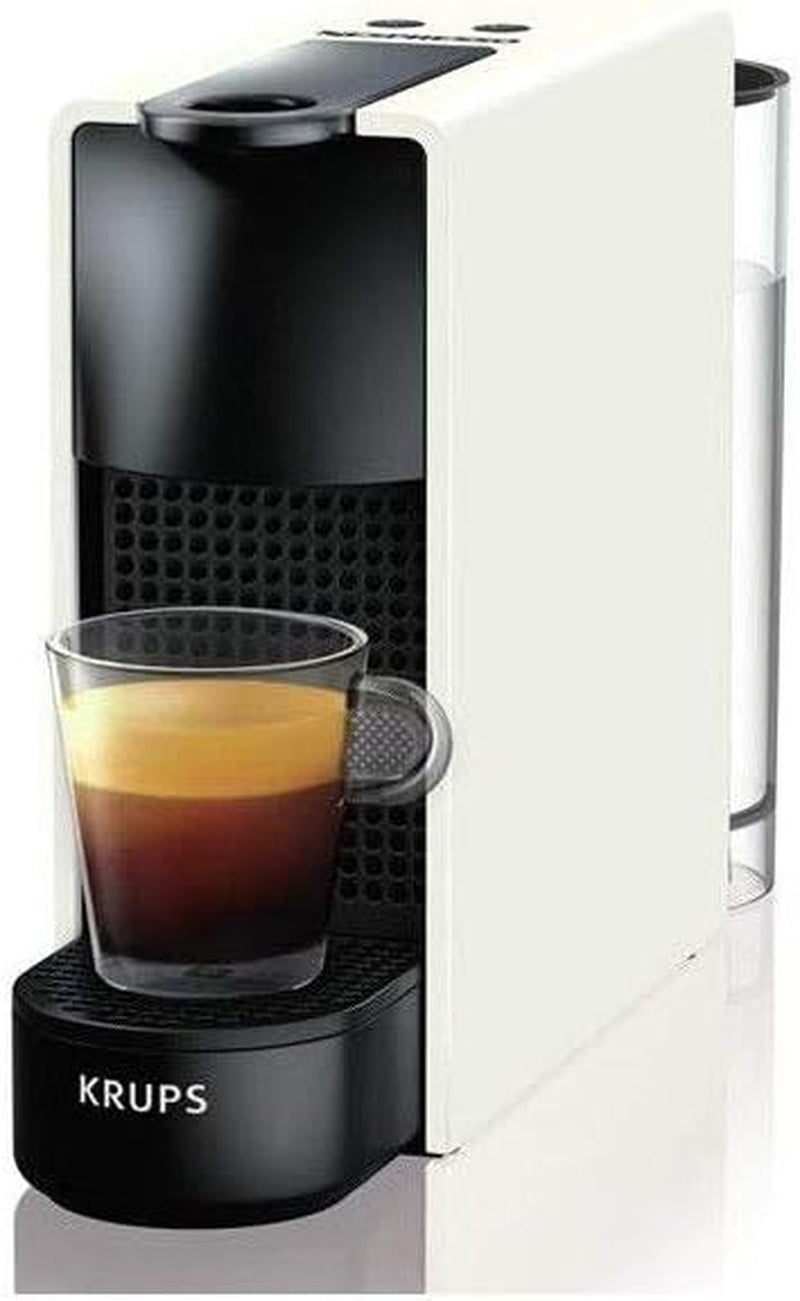 Krups Nespresso Essenza Mini Pure White Espressomaskine Kaffekapsel Espresso Style Compact Espresso Barista YY2912FD
