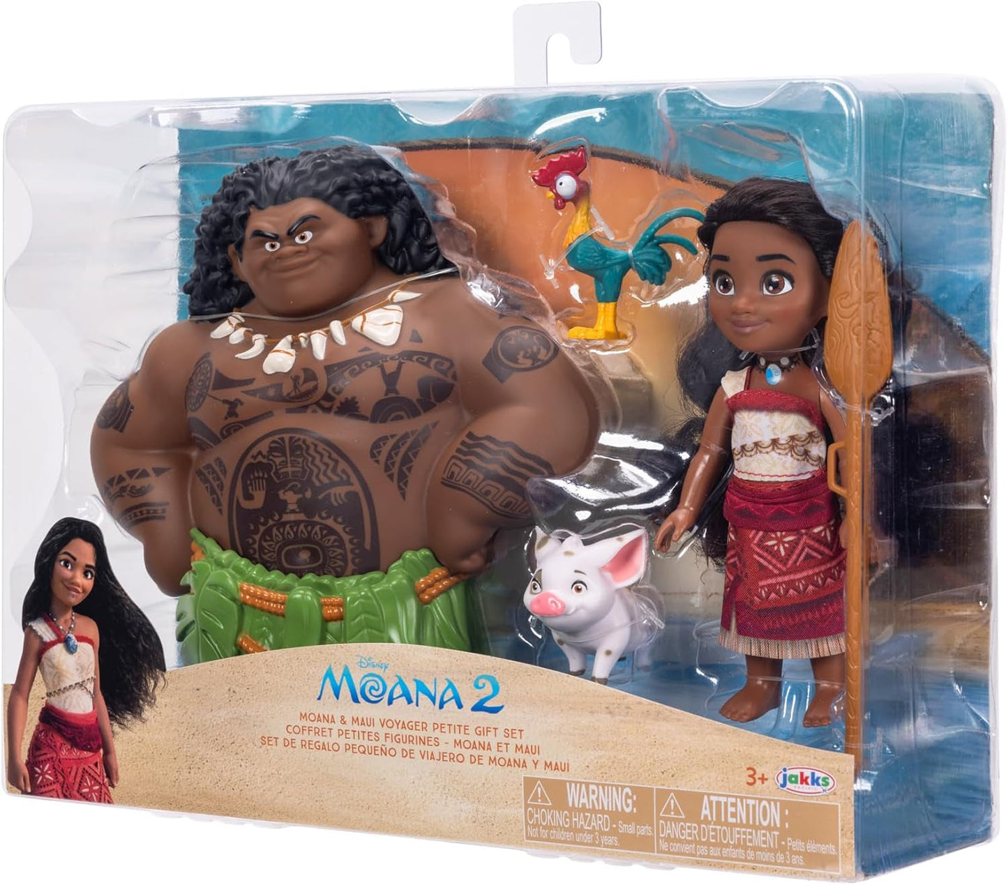 Vaiana 2 Vaiana & Maui Gavesæt 15 Cm Dukker Naty Shop