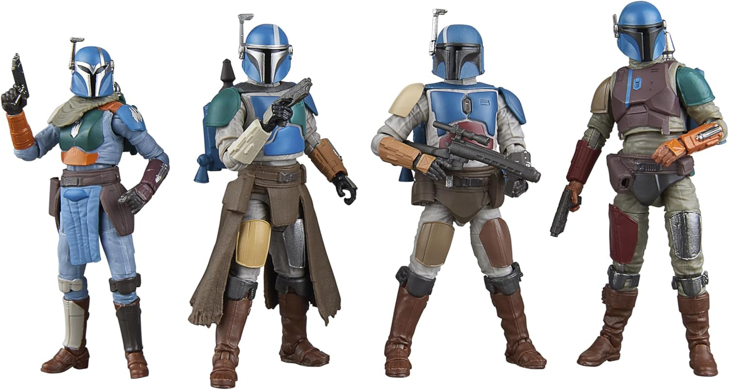 Star Wars Vintage Collection Mandalorian Shriek-Hawk 4-Pack Mandalorian Scale 9,5 Cm Actionfigurer Naty Shop Standardtitel