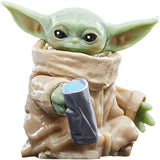 Star Wars Hasbro Black Series Grogu, The Mandalorian Zu Figur, Velegnet til 15 cm samleobjekter, Til børn fra 4 år og opefter, Multi, F4357 Actionfigurer Naty Shop