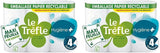 Le Trefoil Hygiene + Toiletpapir, 6 ruller, 4 styrker (2-pak)