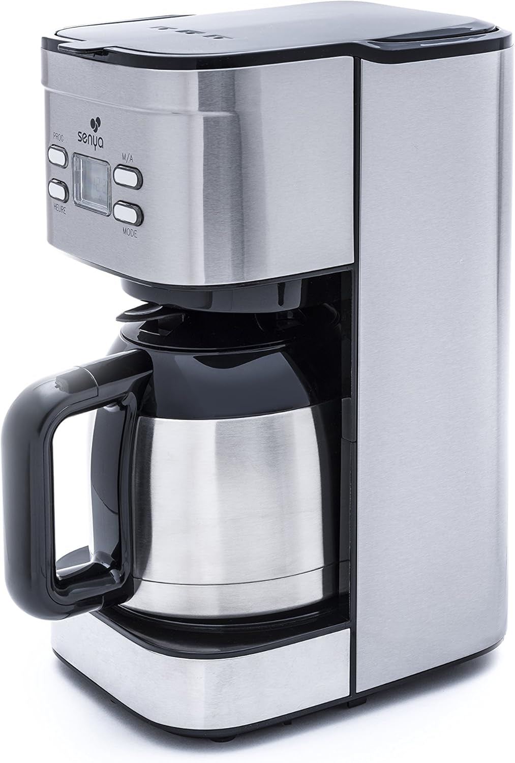 SYBF-CM025 Varm kaffemaskine, rustfrit stål, 1,2 liter, rustfrit stål