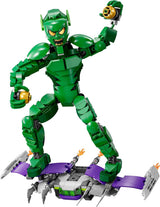 LEGO Marvel Green Goblin-byggefigur, Superskurk bevægeligt byggelegetøj til børn 8+, drenge og piger, Spider-Man-univers sæt med skydere og græskarbomber, Superheltegaveidé 76284 Byggesæt Besuche den LEGO-Store