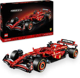 LEGO Technic Ferrari SF-24 F1 Racerbil - Modelbil til voksne - Formel 1 samlersæt - V6 motor, gearkasse, styretøj og DRS i 1:8 skala - Gave til fans af motorsport og racerbiler 42207 Byggesæt Beuche den LEGO-Store Standard titel