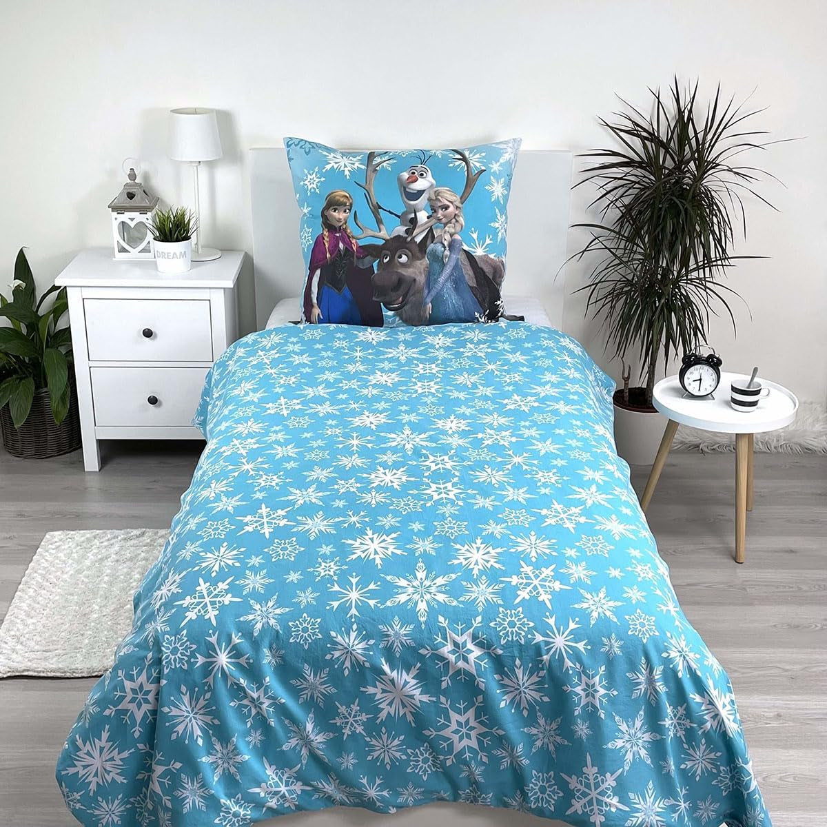 Disney Frosne Snefnug, børnesengetøj, 100% bomuld Sengetøj - børn Naty Shop