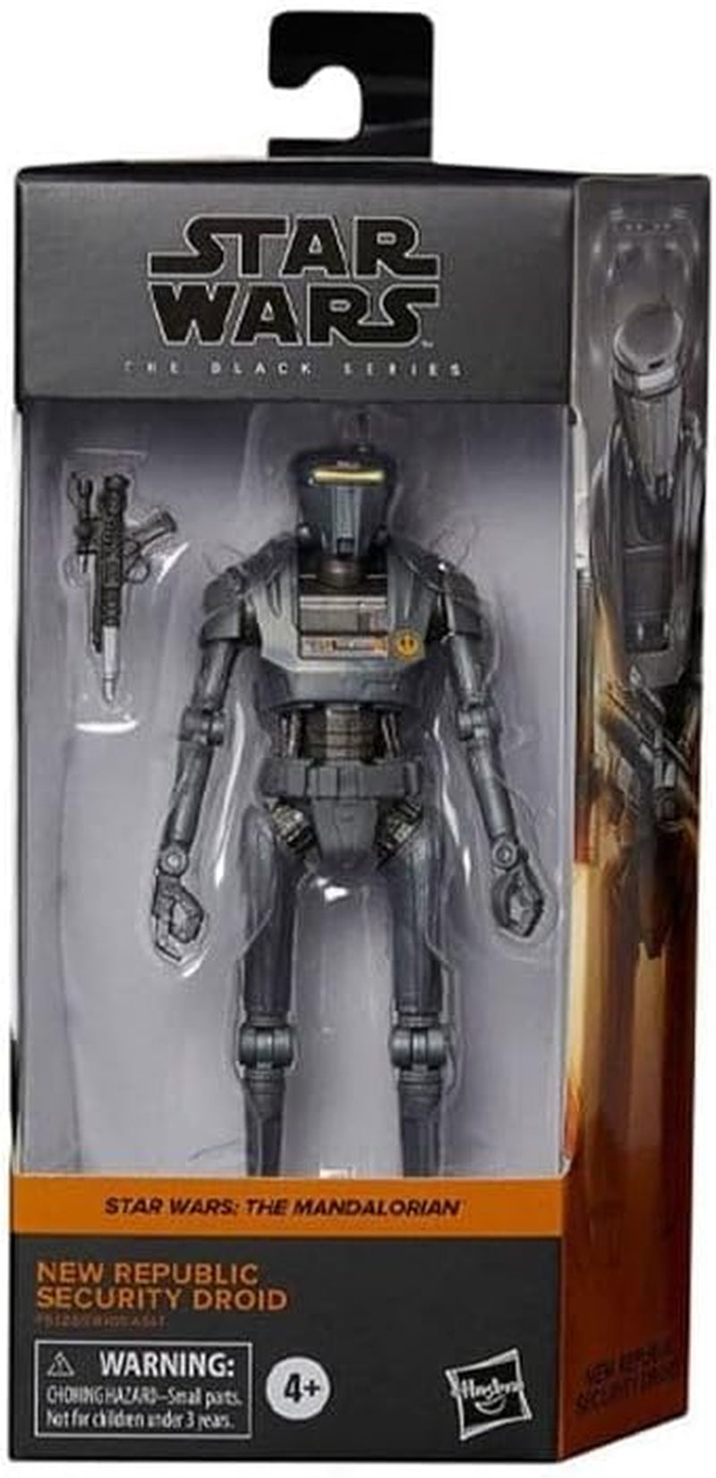 Star Wars Black Series New Republic Security Droid, 15 cm stor mandalorian figur, til børn 4+ Actionfigurer Naty Shop
