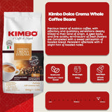 Espresso Crema Intesa, 6 kaffebønner x 1 kg, fyldig og intens blanding, intensitet 11/13, mellemristet, 6 pakker á 1 kg hver