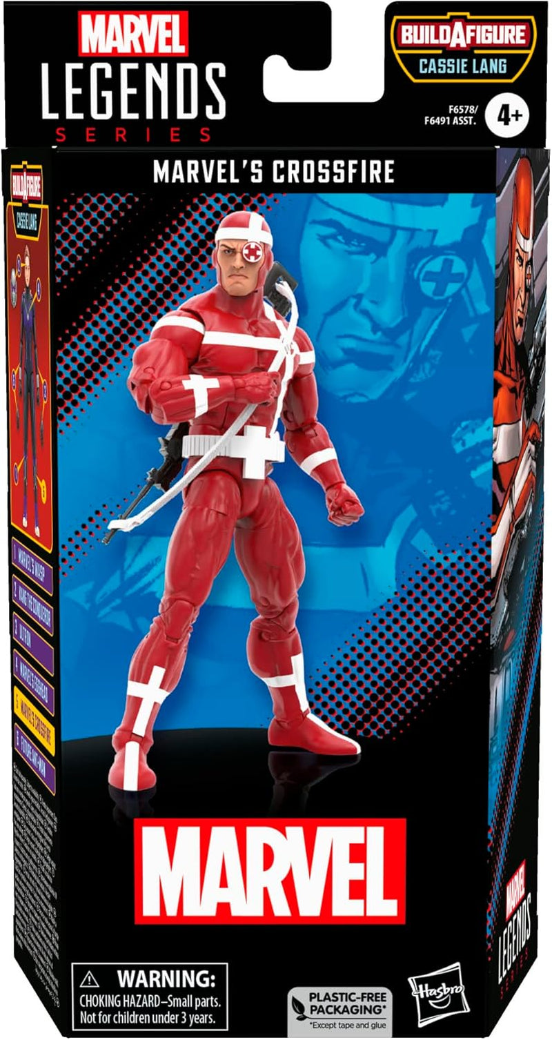 Marvel Hasbro Legends Series Marvel™S Crossfire, 15 Cm Large Legends Actionfigur Tegneserier Actionfigurer Naty Shop
