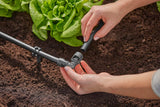 Gardena mikro-drypvandingssystem L-stykke 13 mm (1/2"): Rørforbindelse til at vende 13 mm forsyningsrør, værktøjsfri samling, genanvendelig (13202-20)