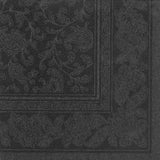 50 servietter ROYAL Collection 1/4 gange 40 X 40 sorte "Ornamenter"