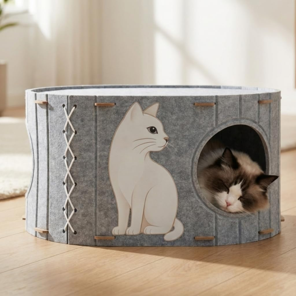 Tæpper og møbler, kæledyr, huler og huse, katte, senge til katte, katte - senge, madrasser