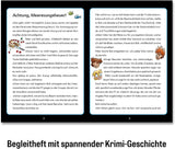 Die Drei ??? Børn - Kriminalpuslespil - Opmærksomhed, havmonster Fra KOSMOS 680664, 150 stykker, Glow in the dark, Læsning, puslespil, puslespilsløsning, detektivpuslespil for børn fra 7 år Puslespil Naty Shop
