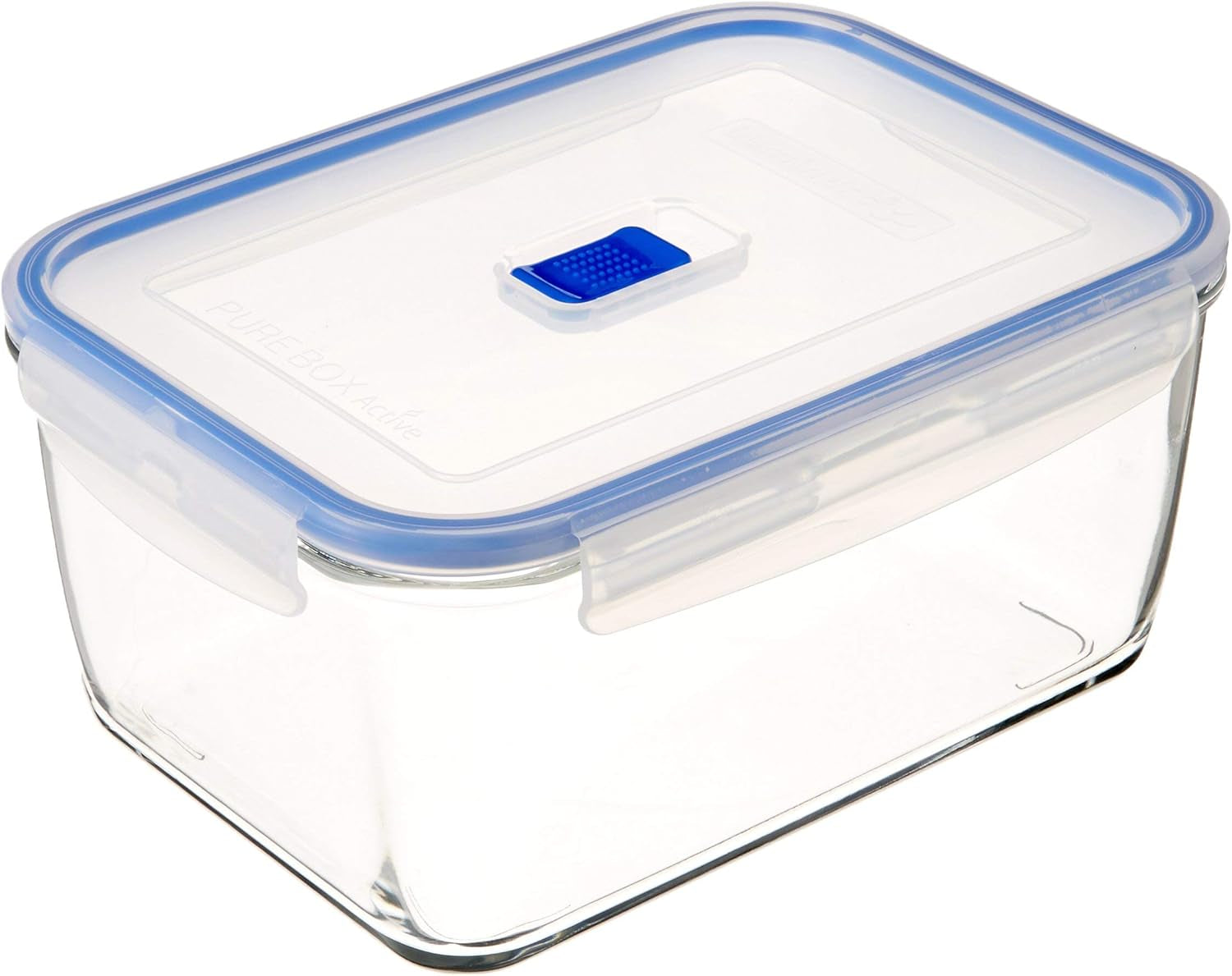 Pure Box Active rektangulære Hermetico-beholdere - 197cl Bicolor Food opbevaringskasser Naty Shop rektangulære 2900 Ml