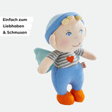 HABA Guardian Angel Mats - Plys tekstildukke (15 cm), ideel velkomstgave til babyer og småbørn - vaskbar ved 30°C - 2011869001 Dolls Naty Shop