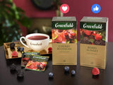 Greenfield Cherry Blossom, Hibiscus, Hyben, Æble, Hindbær, Blackberry, Teposer (2G X 25), 50G