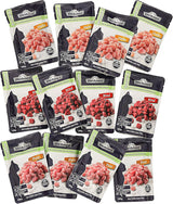 Dehner Premium Katzenfutter Sensitive Multipack, Nassfutter, für Ernährungssensible Katzen, er 4 x Huhn / Rind / Pute, 12 x 100 g pose (1,2 kg)