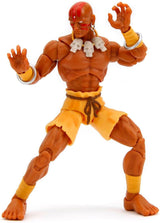 Jada Toys Street Fighter Figur Guile (15 Cm) - Street Fighter 2: The Final Challengers samleobjekt bevægelig actionfigur med alternativt hoved, hænder og tilbehør, alder 13+ Actionfigurer Naty Shop Dhalsim