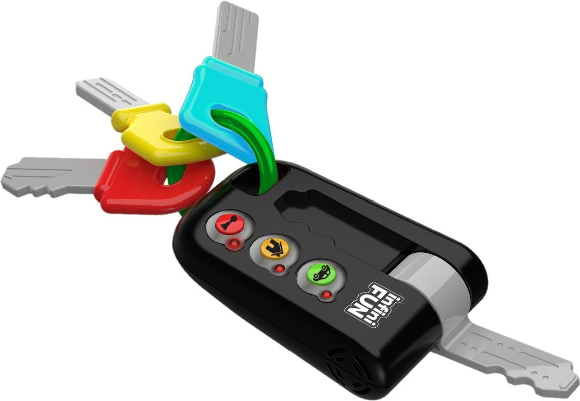 My Duo High-Tech Phone + Key - En meget realistisk telefon og nøgle. - Legetøj til flere læringsprojekter fra 12 måneder Bebe Naty Shop Toys
