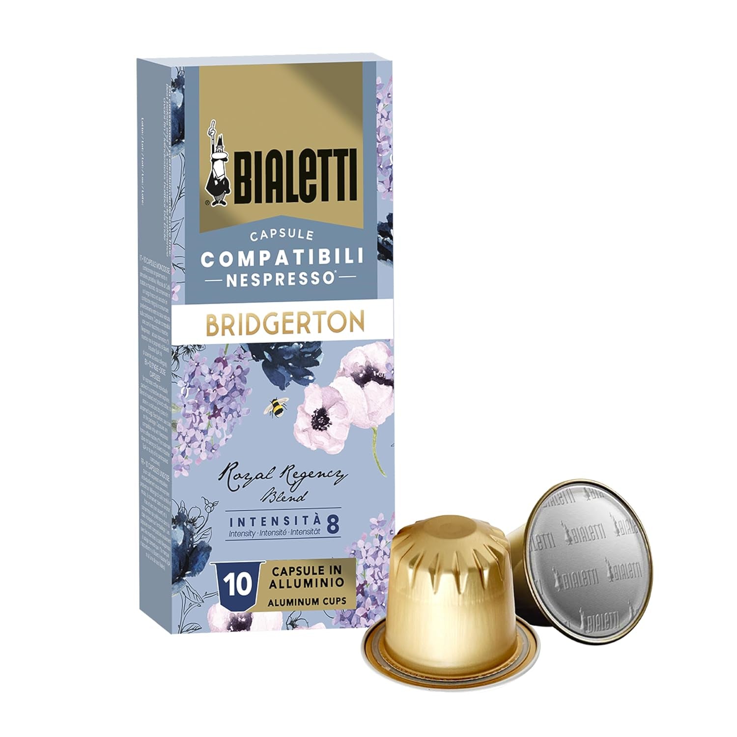 Æske 10 Nespresso®-kompatibel Bridgerton-Kapseln, Royal Regency-Geschmack