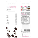 Scrapcooking - Brun chokoladepen - Chokoladeskrivesukker 25 g - Spiselig dekorativ sukkerpen - Skrivning og tegning - Mærkning af fondant, glasur, kager - 6801