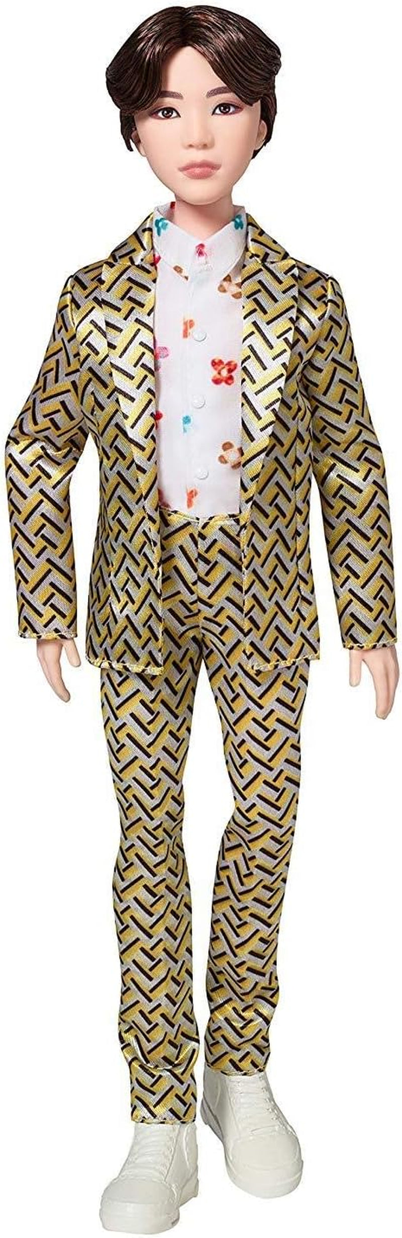 Mattel GKC92 - BTS Idol Suga Action Figur, K-Pop Merch samlerlegetøj, Multicolor