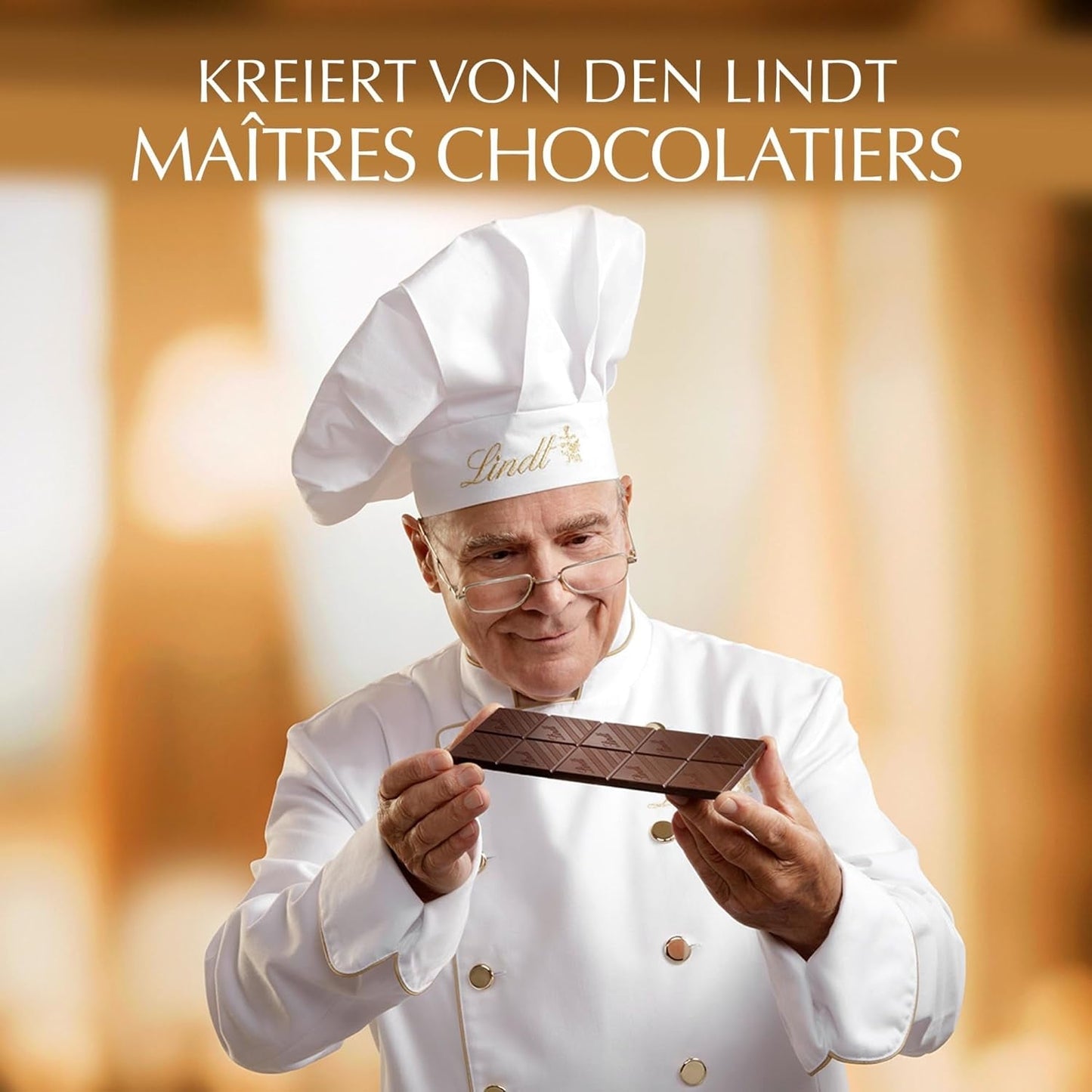 Lindt EXCELLENCE Ekstra cremet mælkechokolade | Bar 100g | Fin, premium mælkechokolade med en cremet, mælkeagtig smag | Intens og vedvarende aroma | Chokolade gave