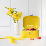 Wesco 235 001 Mini Grandy brødkurv 17 x 18 x 12 cm (L/B/H) pink, rustfrit stål Madopbevaringsbokse Naty Shop