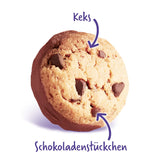 Milka Mini Cookies 8 x 110 g, Milka Alpine Milk Chokolade Chunk Mini Cookies (pakke med 3)
