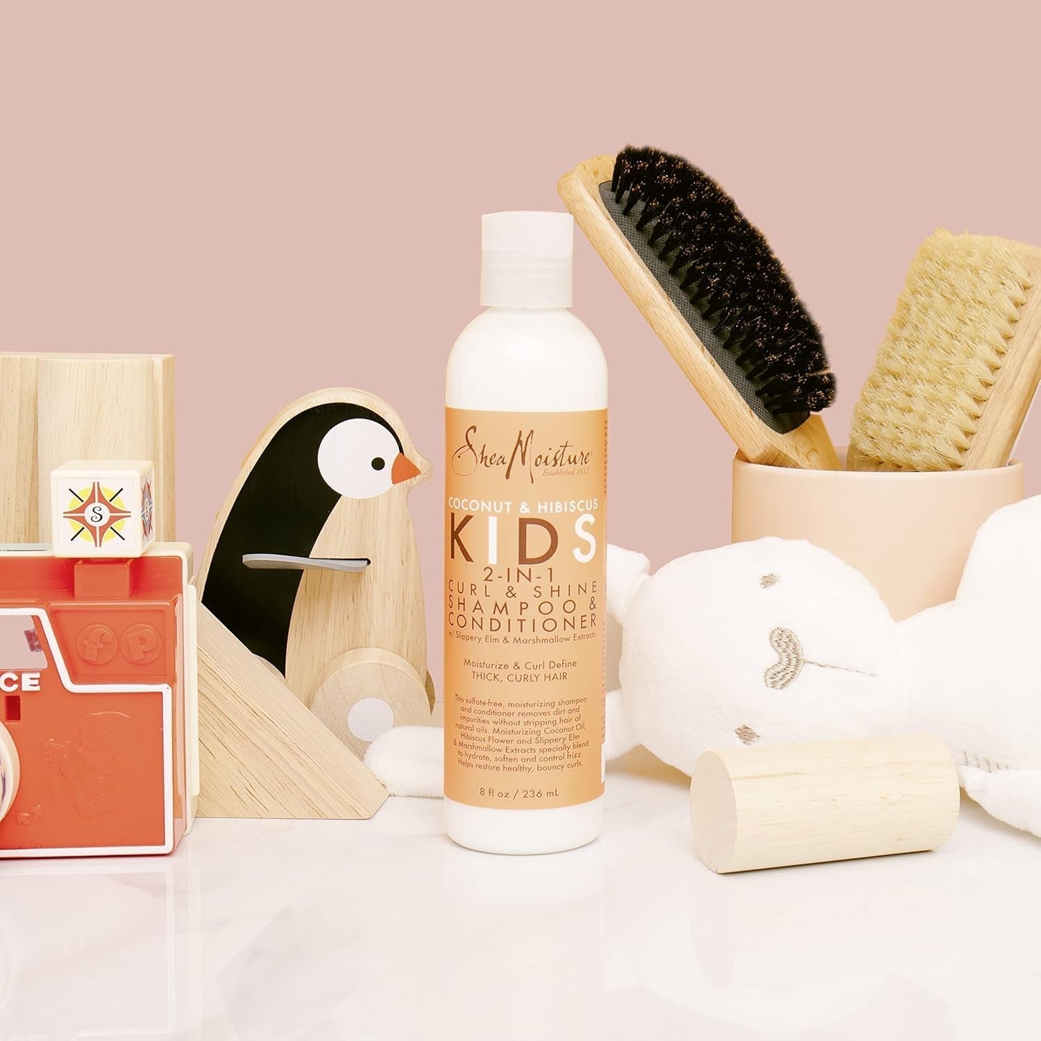 Kids Coconut & Hibiscus Extra Hydrating 237ml Hair dettangling products Naty Shop