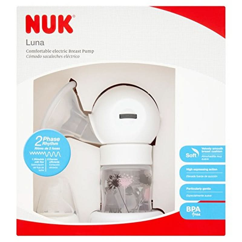 Elektrisk brystpumpe Nuk Luna Tilbehør Mad og Amning Bebe Naty Shop