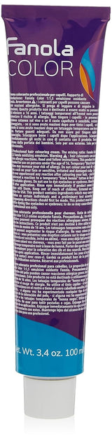 Fanola crema colore Farvecreme 7,0 Blond, 100 ml Hårfarve Naty Shop 8,44 Lysblond levende kobber