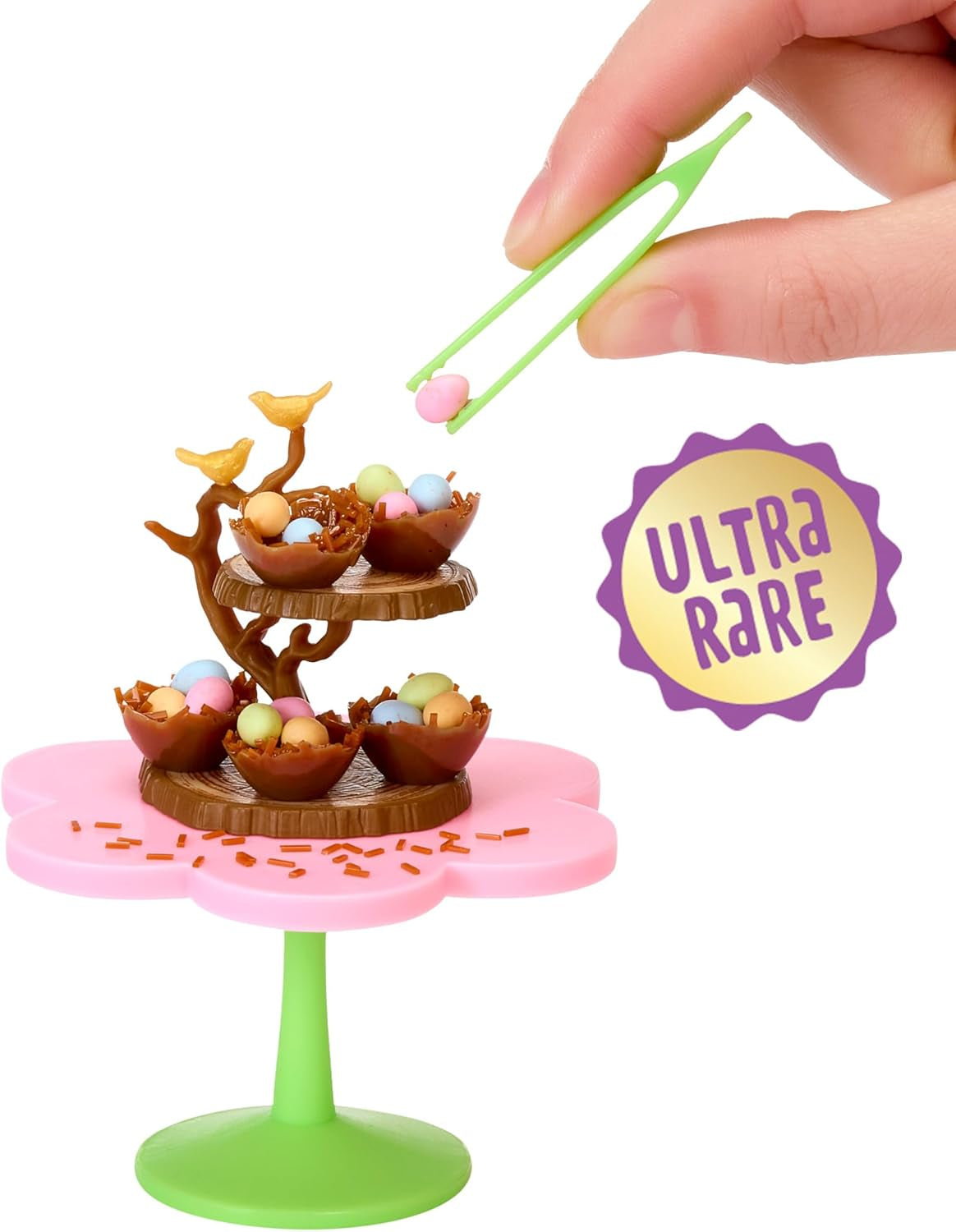 MGA's Miniverse Make It Mini Spring Series - Sæsonbestemte harpiks-miniaturesamlerobjekter til gør-det-selv og display med replika, ikke-spiselige ingredienser - til samlere og børn fra 8 år og opefter
