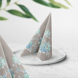 PAW - 3-lags servietter (33 X 33 Cm) I 20 stykker I Perfekt til fødselsdage, fester, bryllupper, nadver og helligdage I Farverige papirservietter - Elegante blomster I Farve: Fredelig have