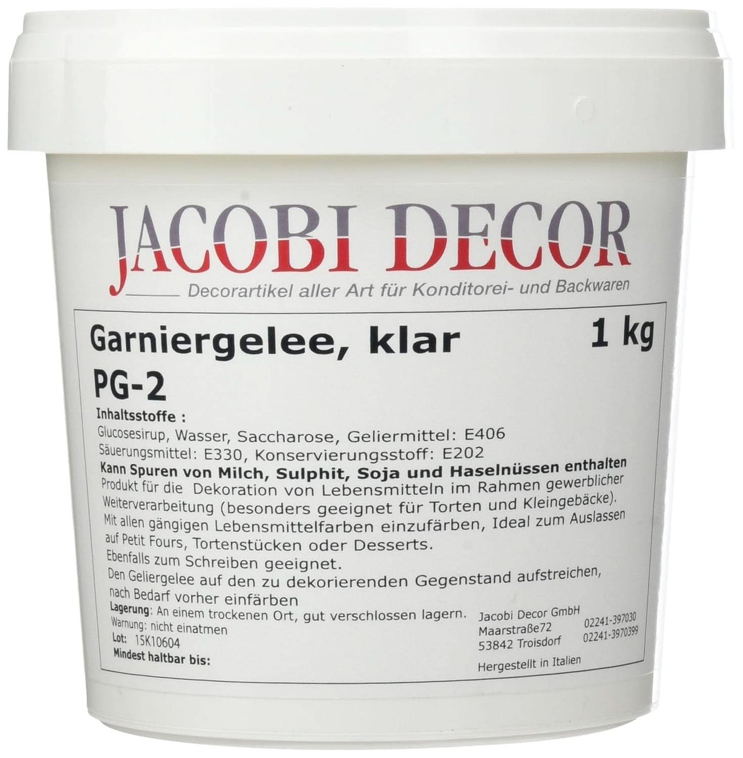 Cold Mirror Glasur, Transparent, 1 Kg Naty Shop Glasur og Decor