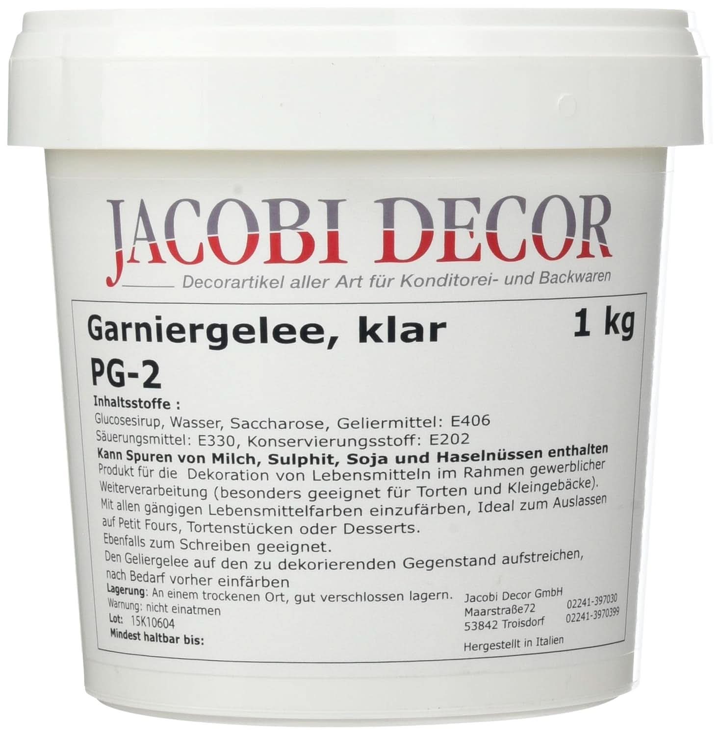 Cold Mirror Glasur, Transparent, 1 Kg Naty Shop Glasur og Decor