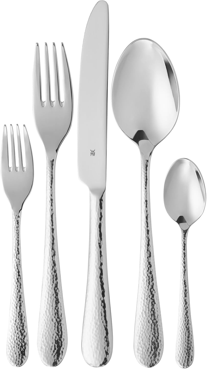 WMF Sitello bestiksæt til 6 personer, Cromargan, bestiksæt 30 styk, monoblok knive Kitchen Naty Shop