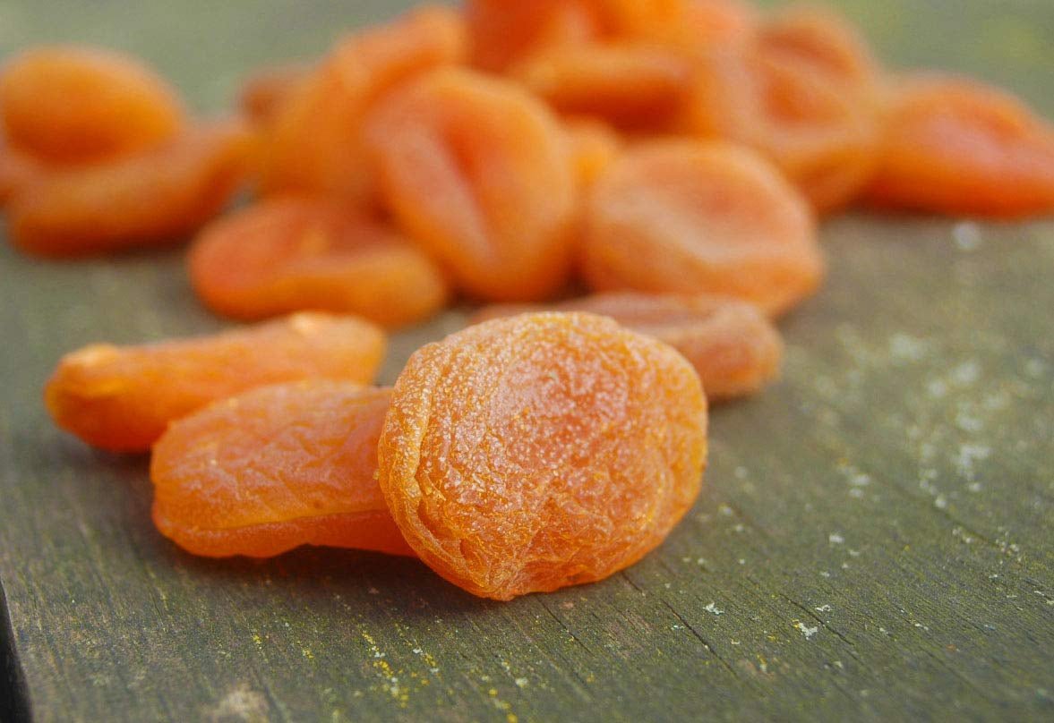 Gule abrikoser - 1 kg pose Dehydrerede produkter Naty Shop Standard titel