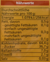 Tørrede økologiske abrikoser, kernefri, 200 g Naty Shop dehydrerede produkter