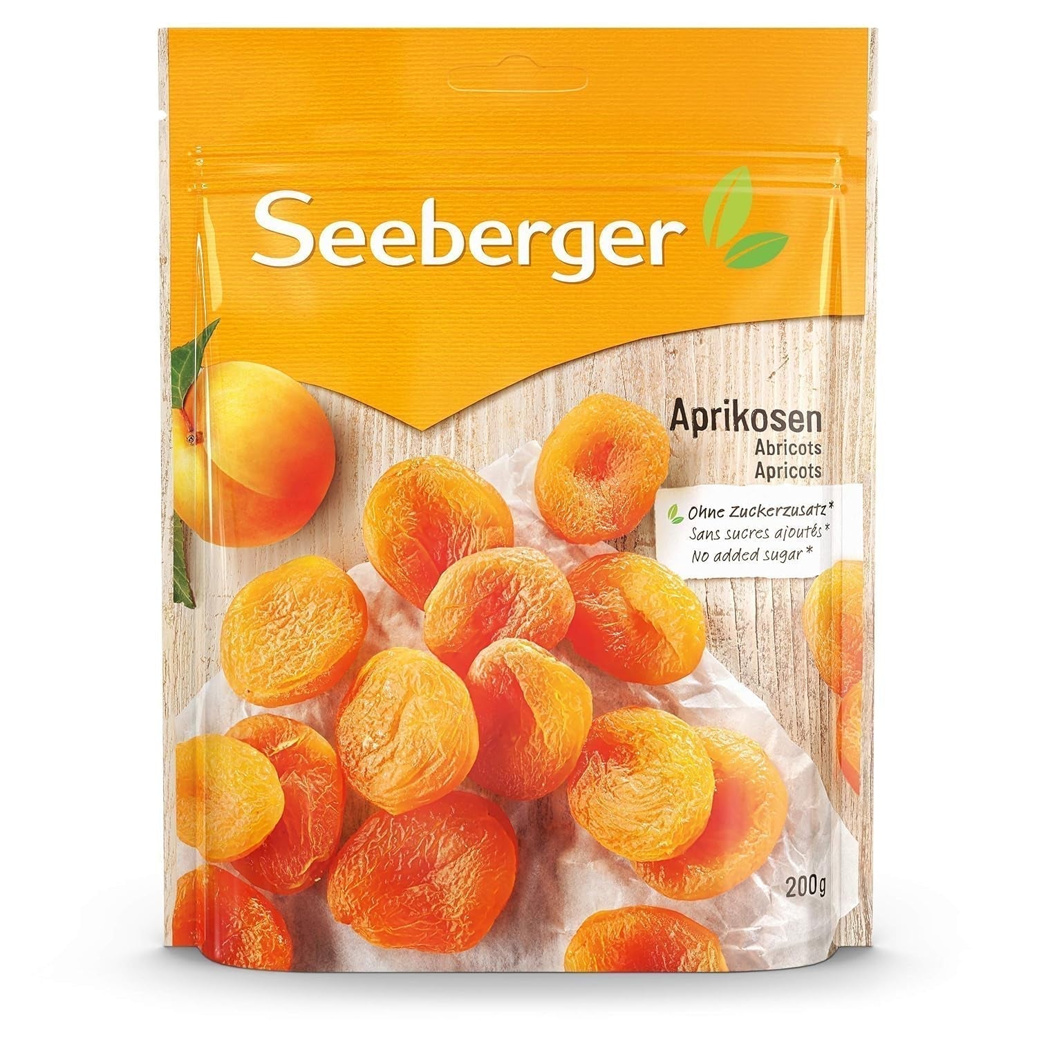 Seeberger abrikoser 200g Naty Shop dehydrerede produkter 200G