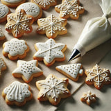 Cake Company Royal Icing 1 pakke (1 x 1000g) I Tør kagedekorationsblanding af bedste kvalitet I Til glasur og fine linjer I Glutenfri I Perfekt til kager og cupcakes Naty Shop Sukkerpasta