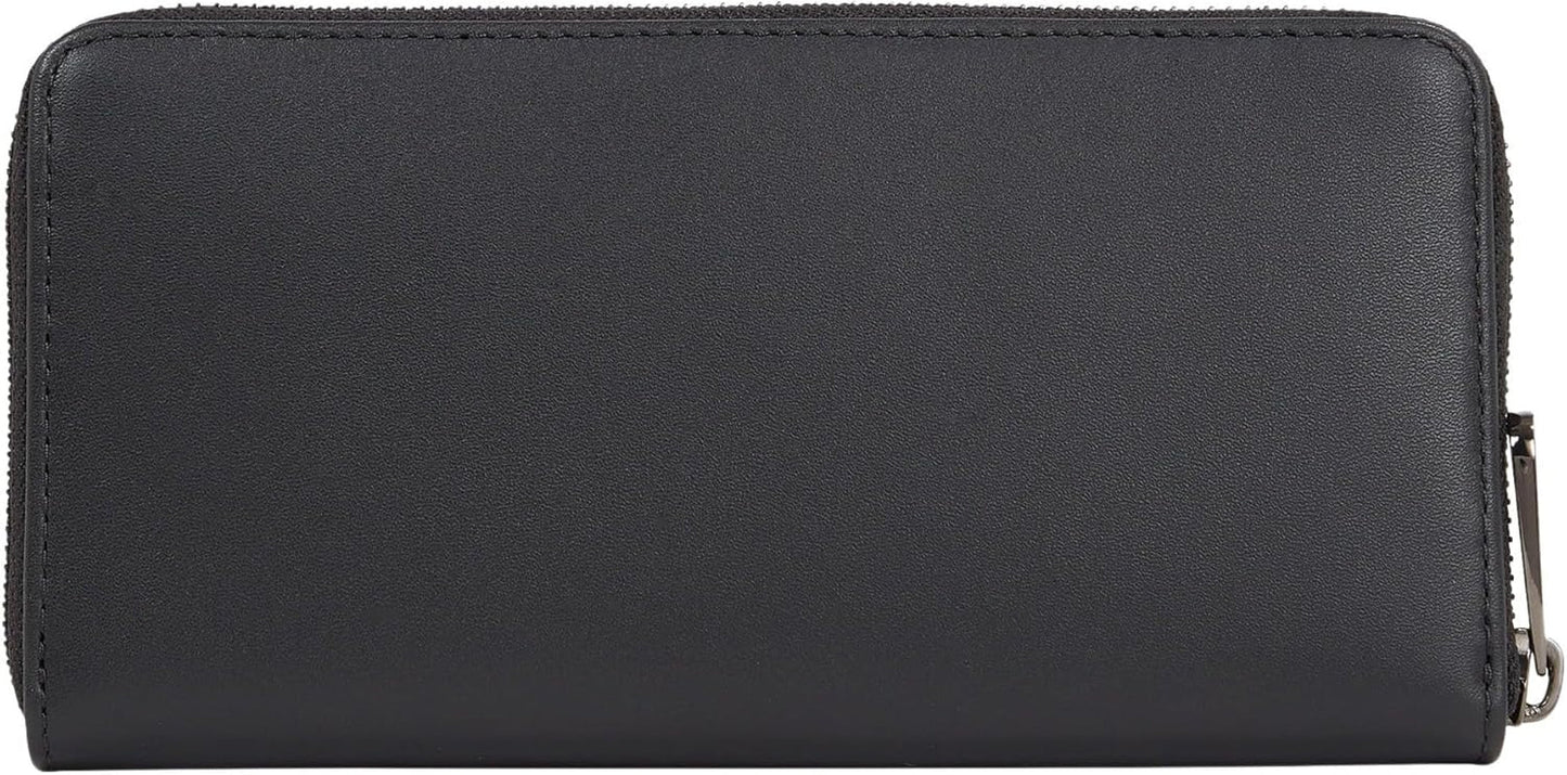 Calvin Klein CK CONCISE LONG ZIP AROUND pung til mænd, Sort (Ck Black), OS Wallet Men Naty Shop