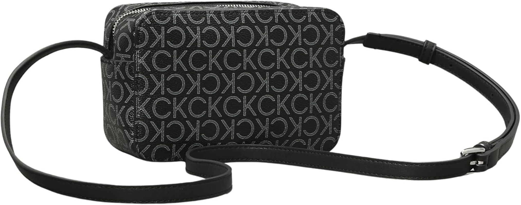 Calvin Klein skuldertaske til kvinder Ck Must Camera Bag Mono Klein, sort (Sort Mono), naturlig størrelse Dametasker Naty Shop
