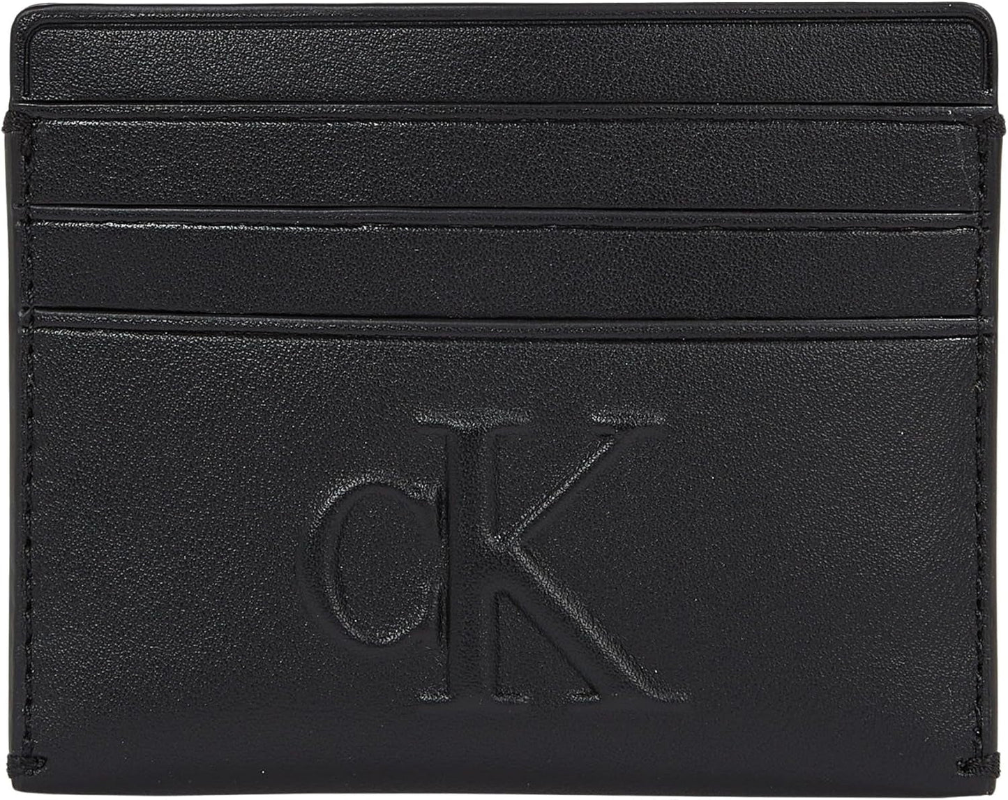 Calvin Klein Dame Skulptureret Cardcase 6cc Kortholder Damepung Naty Shop Na Black Os