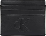 Calvin Klein Dame Skulptureret Cardcase 6cc Kortholder Damepung Naty Shop Na Black Os