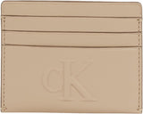 Calvin Klein Ladies Sculpted Cardcase 6cc Cardholder Wallet Dame Naty Shop Bordservice Os