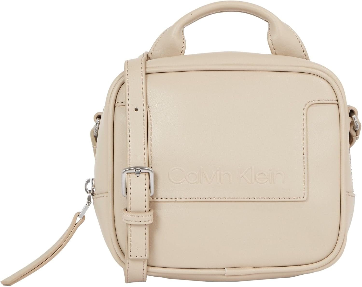 Calvin Klein Dame Ck Set Kamerataske K60k611073 Crossovers Dame Tasker Naty Shop Grå (Doeskin)
